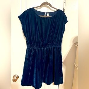 Gap velvet mini dress
